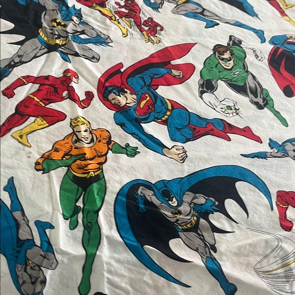 POTTERY BARN Kids MARVEL SUPER HERO Twin Duvet Organic Cotton Crisp White COMICS - Picture 7 of 16